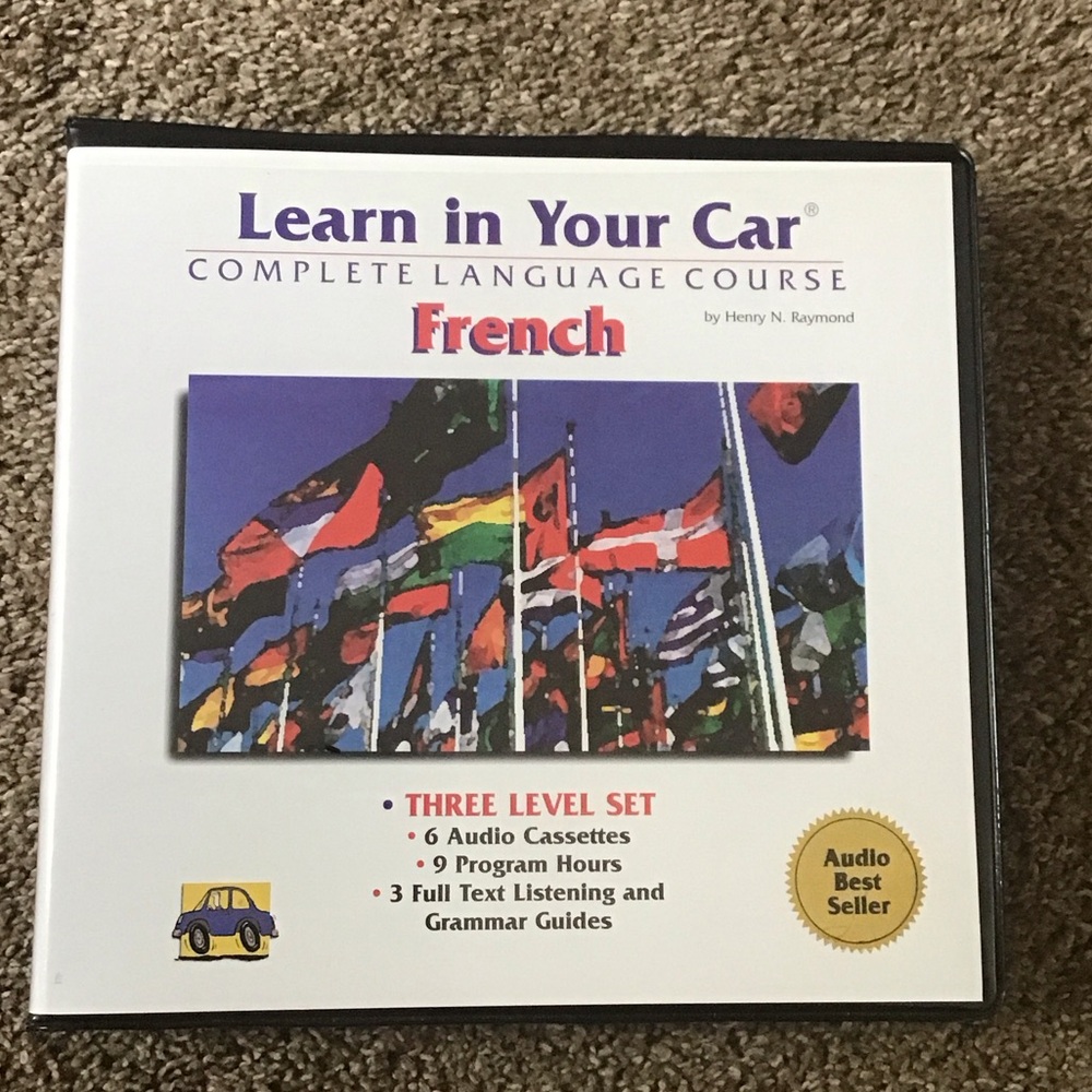 Learn in Your Car French Language Course - Black